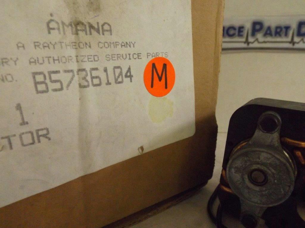 AMANA WHIRLPOOL MICROWAVE B5736104 MOTOR NEW AMANA WHIRLPOOL MICROWAVE B5736104 MOTOR NEW